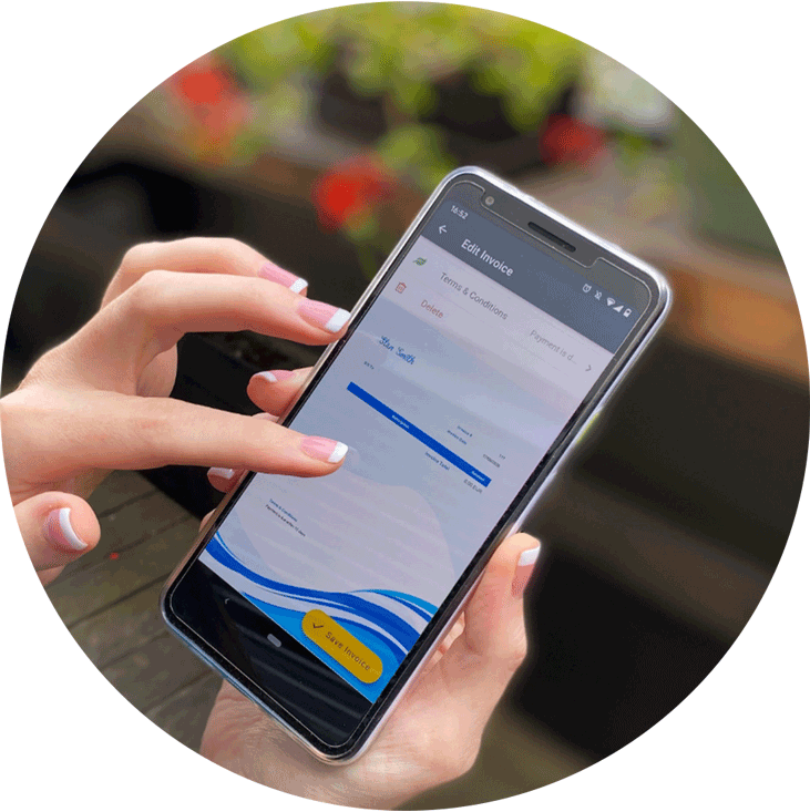 access all your invoices from the Invoice Home app